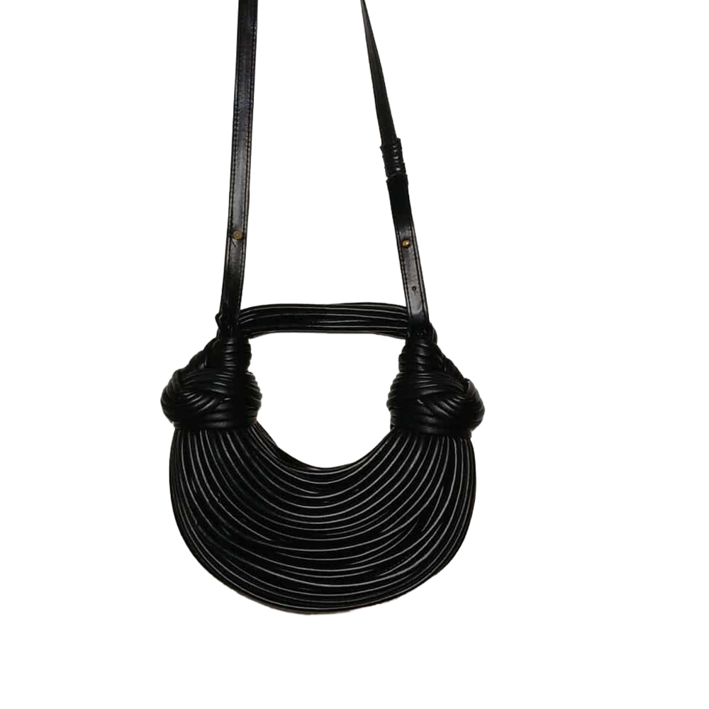 Elegant Black Women's Shoulder Bag - Picture 4 of 4